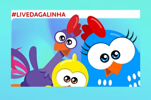 Galinha Pintadinha faz hoje primeira live para divertir as crianças 