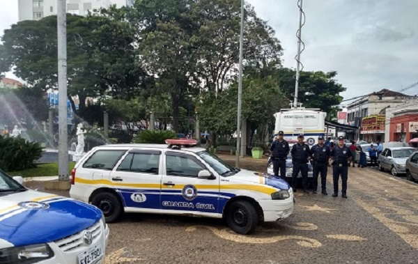 Guarda Civil reforça segurança no Centro de Franca 