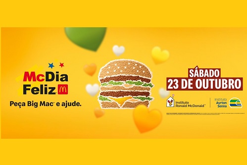 Edição 2021 do McDia Feliz acontece no próximo dia 23 em todo Brasil