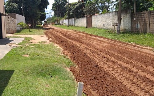 Condomínios Terra Brasil, Vereda dos Cristais e Morada dos Sonhos vão receber asfalto
