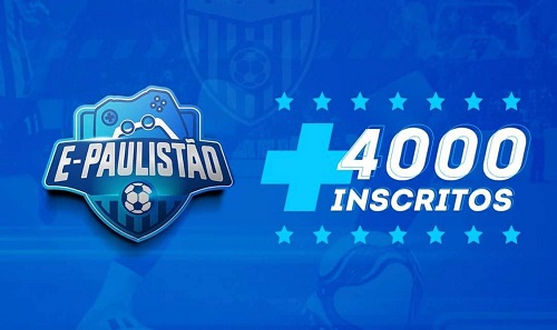 E-Paulistão bate 4  mil inscritos e terá fase de grupos transmitida via streaming