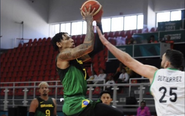 Brasil vence o México na estreia do basquete masculino no Pan de Santiago