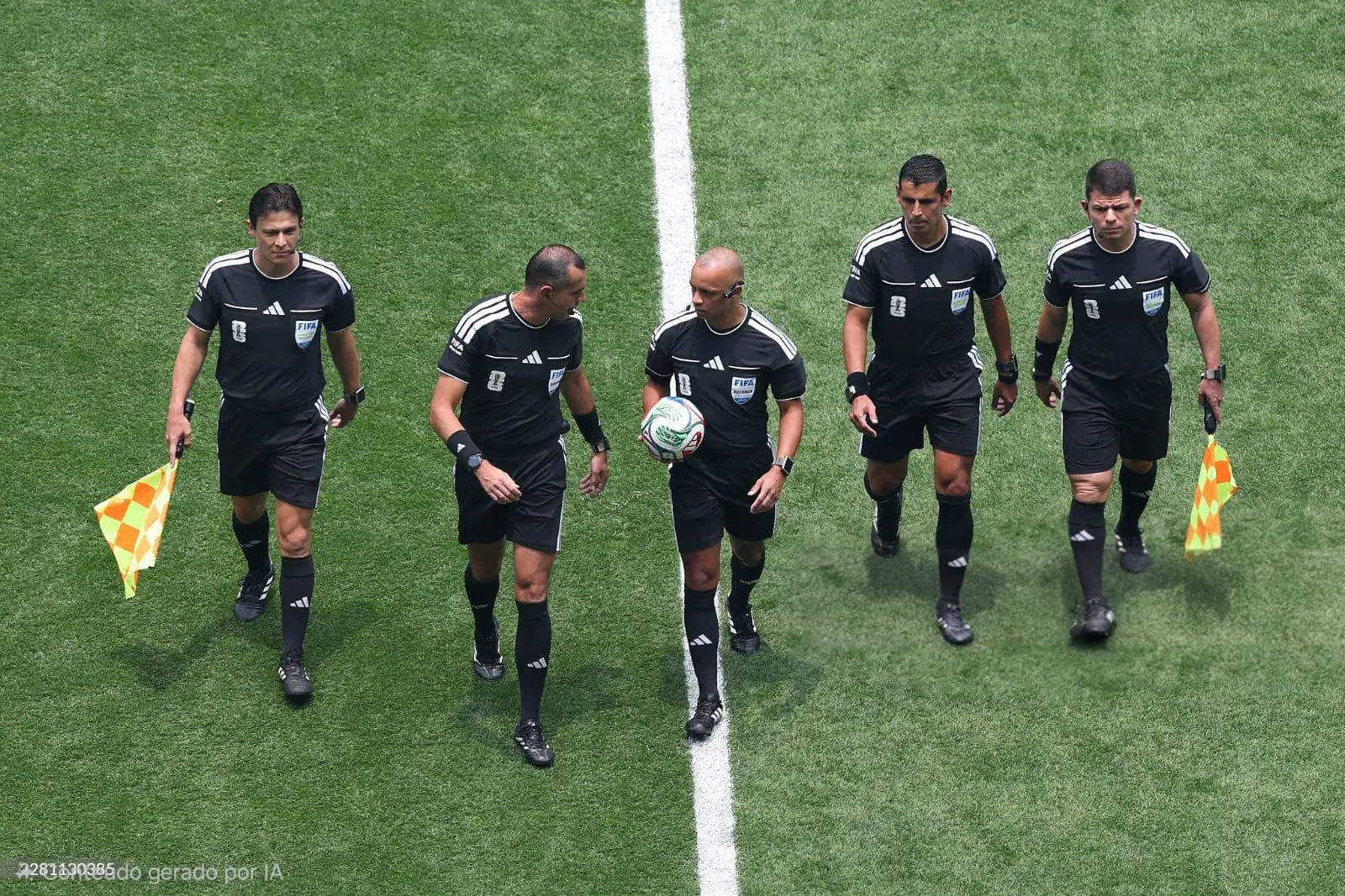 Sete árbitros brasileiros atuam na 2ª rodada da Copa do Mundo 