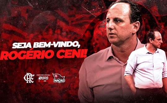 Rogério Ceni é o novo técnico do Flamengo