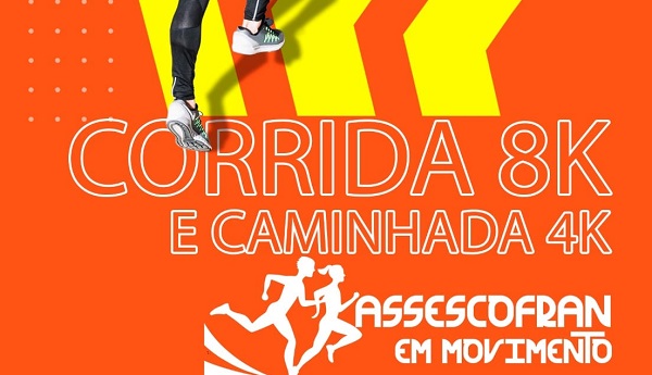 Organizadores convidam população para 1ª Corrida Assescofran em Movimento