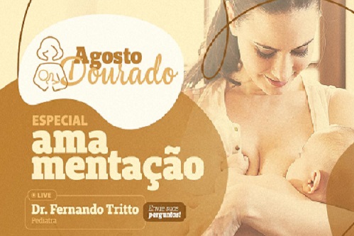 Agosto Dourado: Unimed Franca promove live sobre amamentação