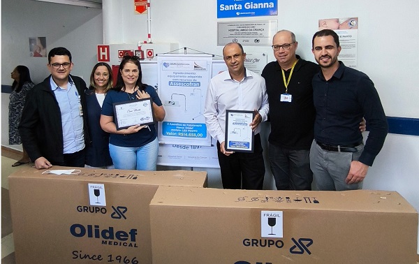 Contador Solidário: Santa Casa recebe equipamentos de fototerapia doados pela Assescofran