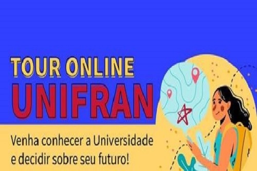 Unifran realiza o 1º Tour On-line e oferece bolsas de estudos 