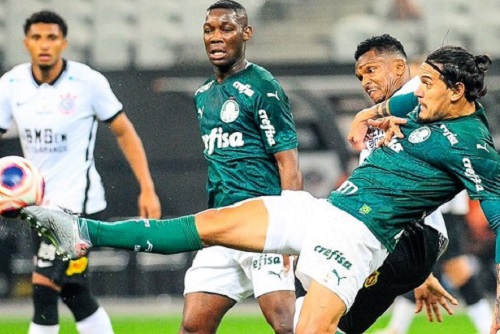 Defesas prevalecem e Corinthians e Palmeiras empatam sem gols