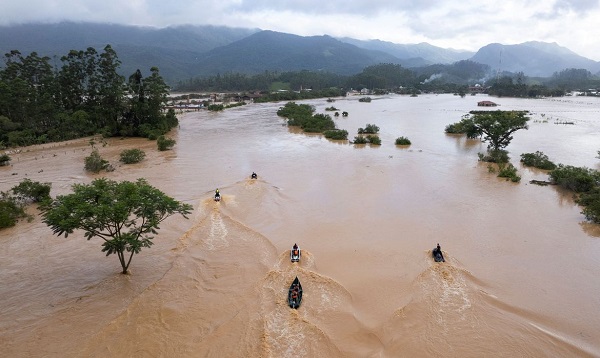 Minas tem 101 municípios em situação de emergência por causa da chuva