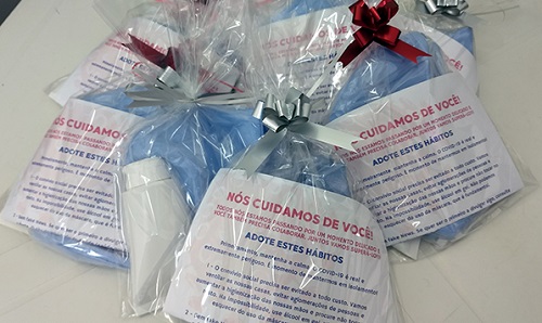 Prefeitura de Cristais Paulista distribui 200 kits de proteção contra a covid-19 
