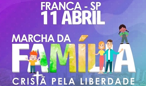 Marcha da Família Cristã terá carreata neste domingo em Franca