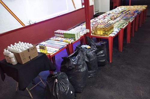 Clube ‘Sensurado’ atendeu 234 famílias com doação de alimentos