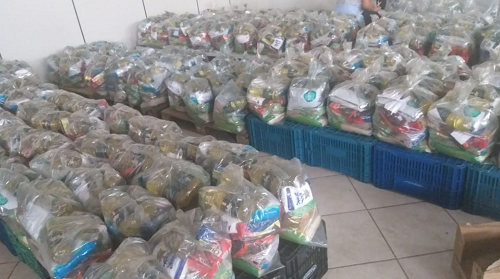 Prefeitura distribuirá mais 2 mil kits de alimentos na sexta-feira